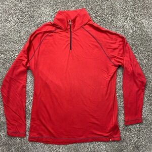 Agave‎ Pullover Mens Large 1/4 zip light summer outdoor usa long sleeve